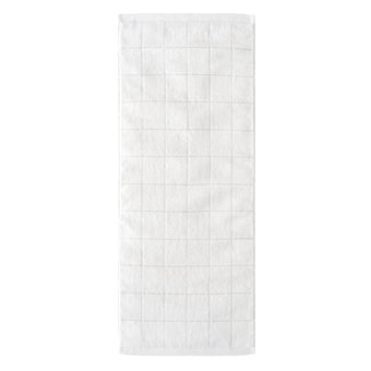 JACQUARD TOWEL  <br>(Face Towel / White)