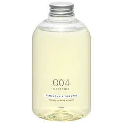 Sweet and sensual gardenia blended with lemon and ylang-ylang oils in tamanohada non-silicone shampoo.